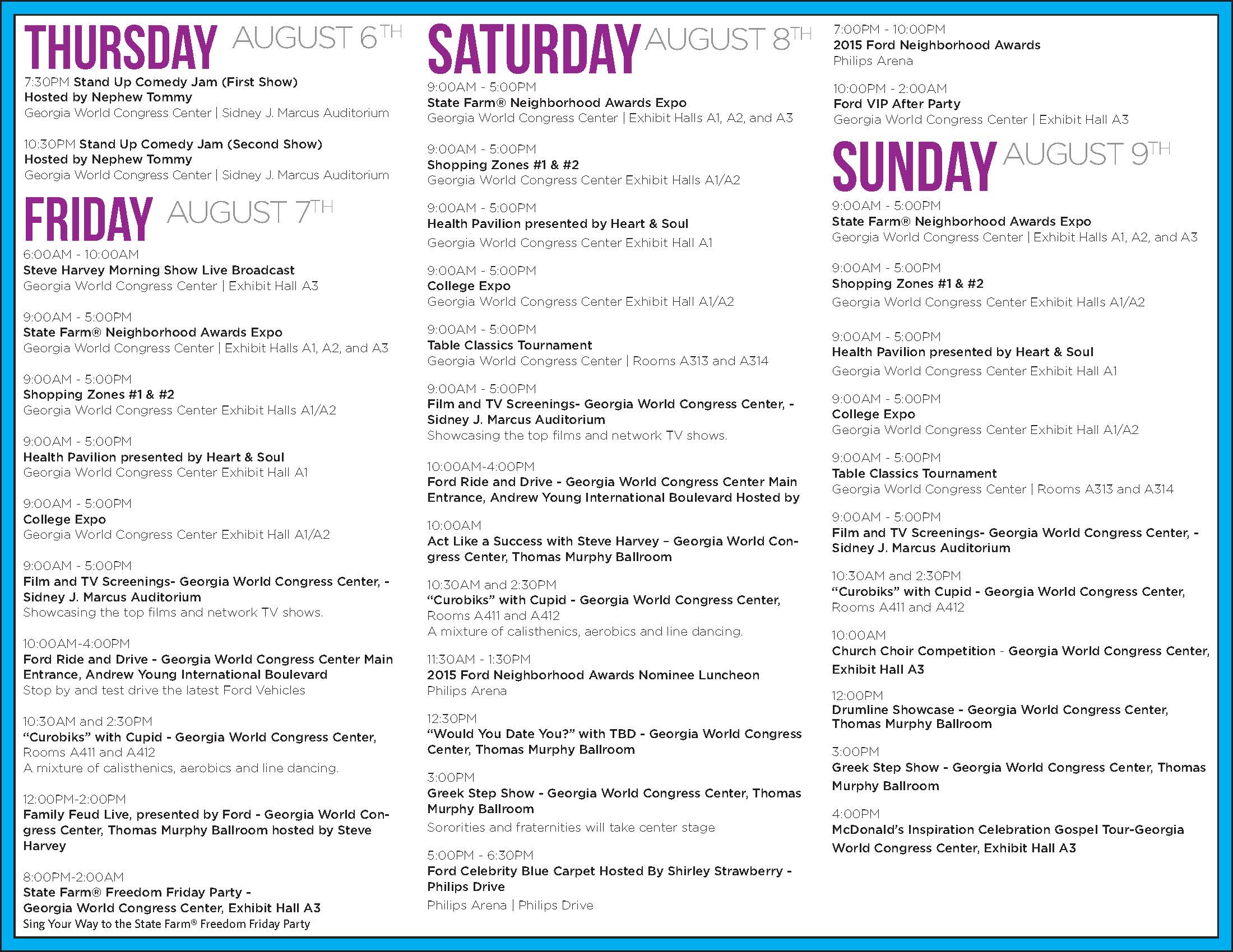 2015 Neighborhood Awards