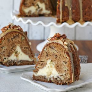 Apple Cream Cheese Bundt Cake