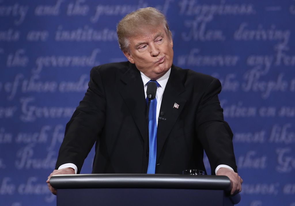 Hillary Clinton And Donald Trump Face Off In First Presidential Debate At Hofstra University