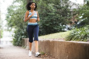 Woman Jogging