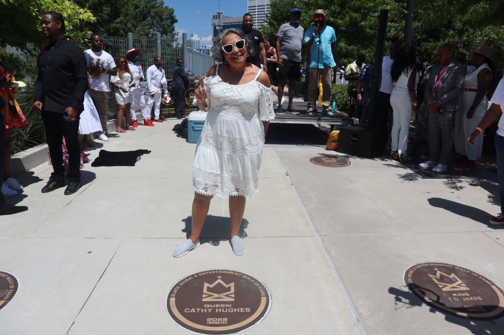 Congrats to our founder, Cathy Hughes for the Black Music & Entertainment Walk of Fame Foundational Inductee!